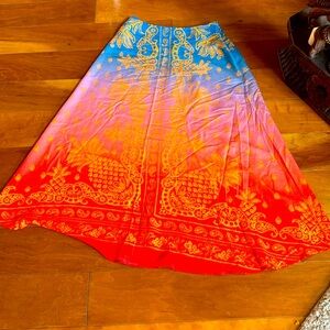 FARM Rio sun kissed skirt XS